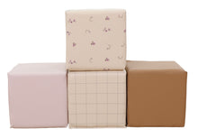 Load image into Gallery viewer, Play Cubes Set of 4 | Floral
