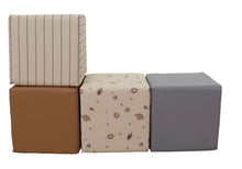 Load image into Gallery viewer, Play Cubes Set of 4 | Space