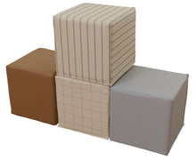 Load image into Gallery viewer, Play Cubes Set Of 4 | Smoke
