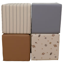 Load image into Gallery viewer, Play Cubes Set of 4 | Space