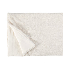 Load image into Gallery viewer, Crib Blanket | Teddy Ivory