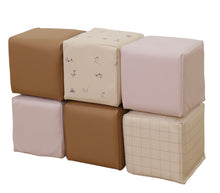 Load image into Gallery viewer, Mini Play Cubes | Floral

