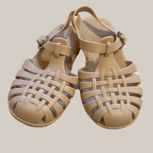 Load image into Gallery viewer, Jelly Shoes | Almond | Size up 2
