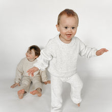 Load image into Gallery viewer, Chunky Knit Pants | Speckled Ivory
